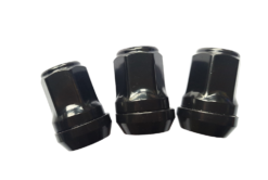 Hjulmutter med flytende konus