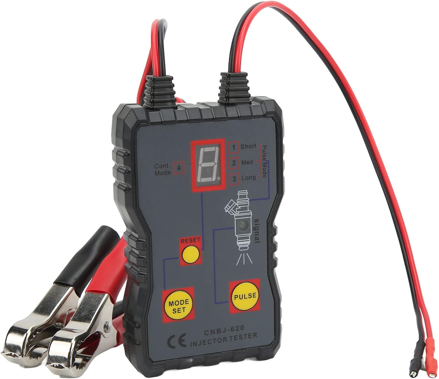 Injeksjonstester med pulsgenerator