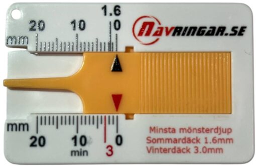 Dybdemåler for mønster