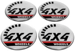 Dekal för centrumkåpa - 4X4