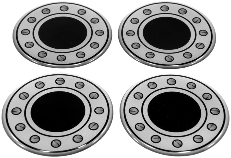 Dekal för centrumkåpa - Bultad