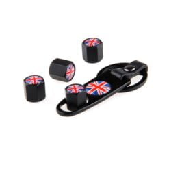 Ventilhattar flagga England 4st + Nyckelring